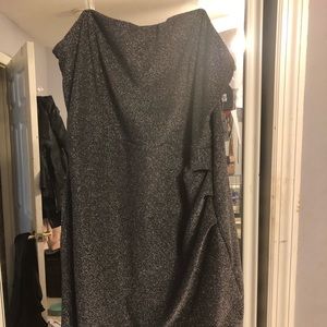 Strapless mini dress plus size!